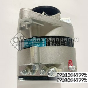 Генератор 14V / 24 Vбез реле  (с реле)  без вакуум Foton, Forland, JAC, Yuejin, JBC, BAW, BAW